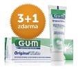 AKCE! GUM Original White zubní pasta 75 ml 2+1 ZDARMA