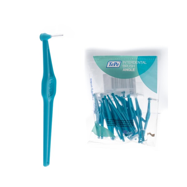 Levně TePe Multipack ANGLE 0,60 mezizubní kartáčky modré 25 ks