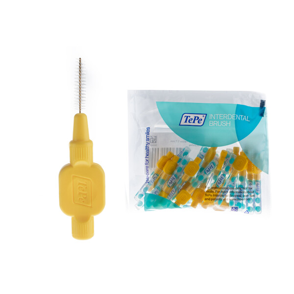 Levně TePe Multipack 0,70 mezizubní kartáčky žluté 25 ks