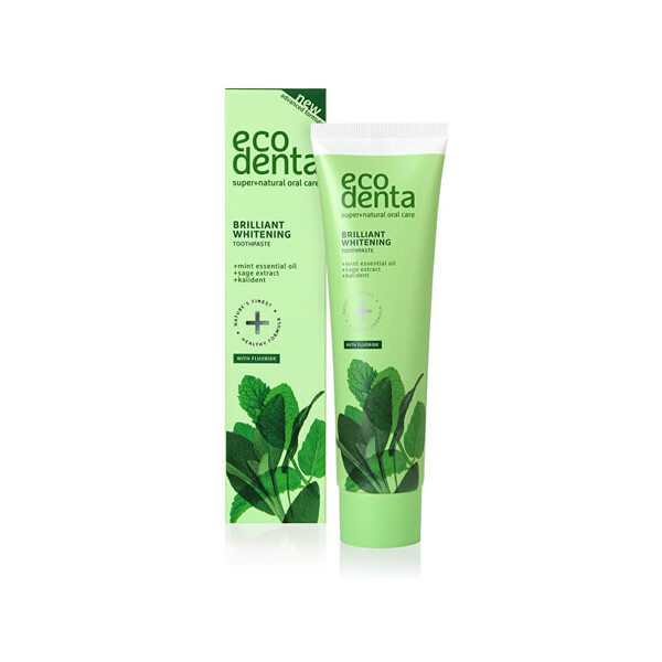 Ecodenta Brilliant Whitening bělicí zubní pasta 100 ml