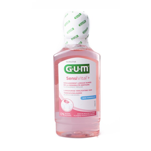 GUM SensiVital ústní voda pro citlivé zuby, 300ml