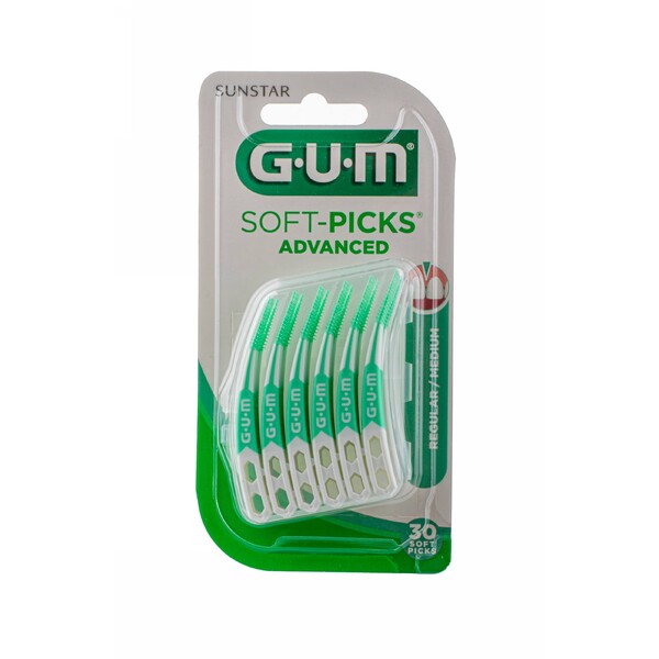 GUM Soft Picks Advanced mezizubní kartáčky Regular 30 ks