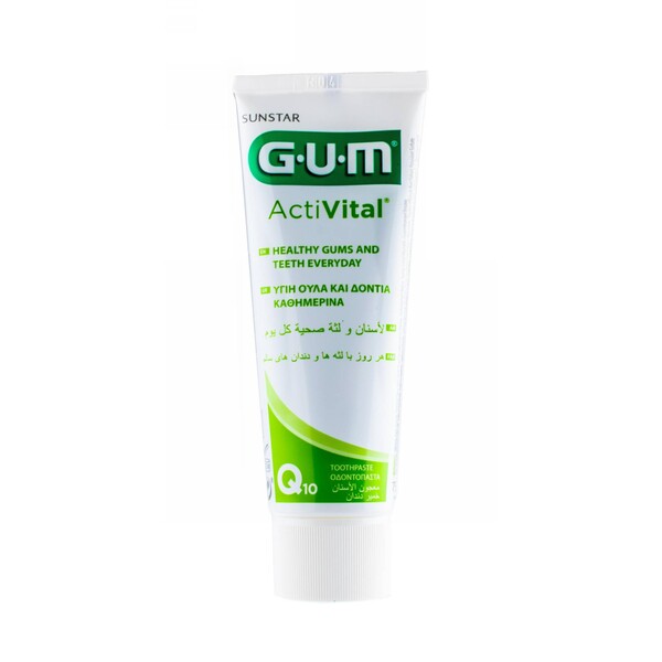 GUM ActiVital Q10 zubní pasta 75 ml