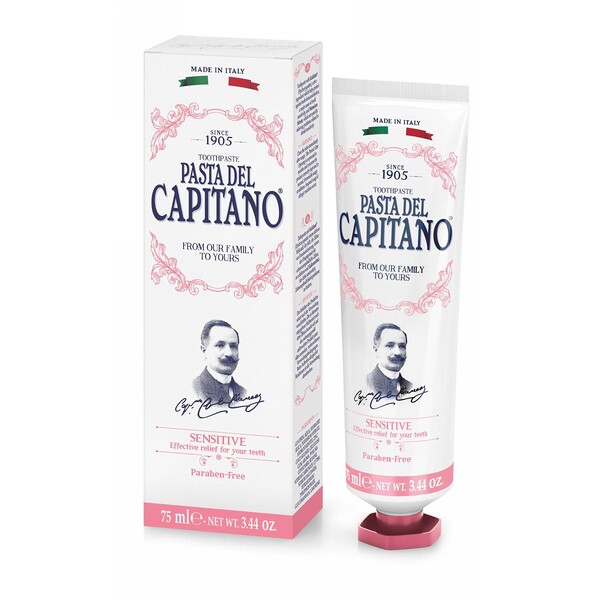 Pasta del Capitano Sensitive zubní pasta 75 ml