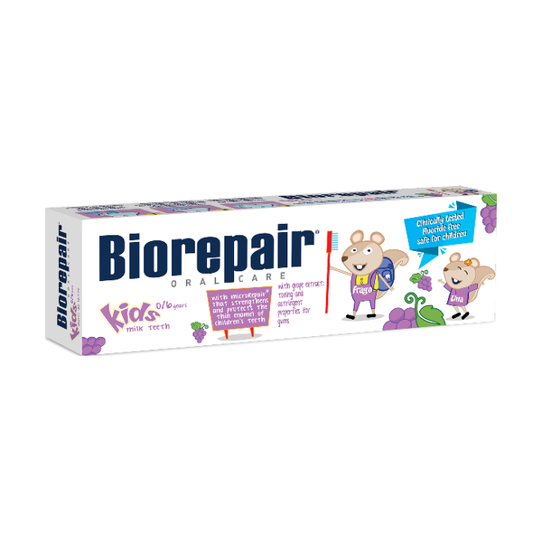 BioRepair Kids Grape 0-6 dětská zubní pasta 50 ml