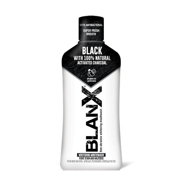 BlanX Black ústní voda 500 ml