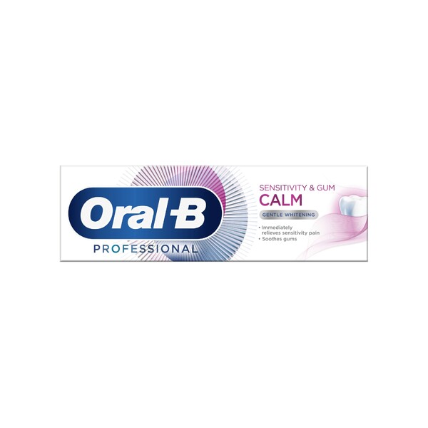 Oral-B Professional Sensitivity & Gum Calm Whitening zubní pasta 75 ml