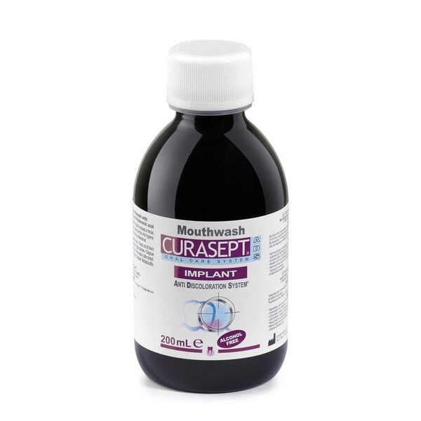 Curasept ADS Implant ústní voda 200 ml