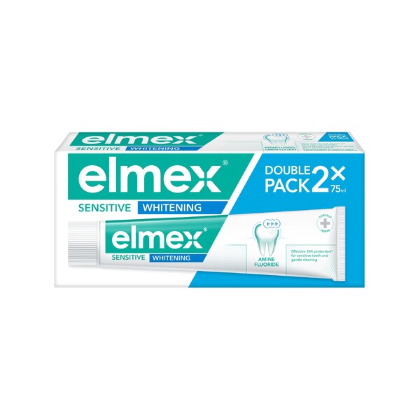 Elmex Sensitive Whitening zubní pasta 2x75 ml