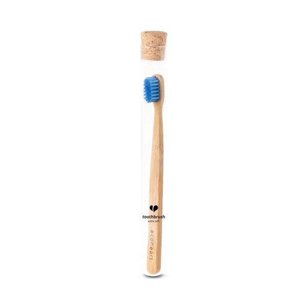 Ecoheart Extra Soft Blue zubní kartáček