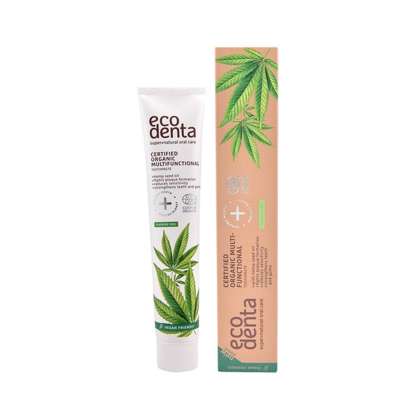 Ecodenta Organic Multifunctional Hemp Oil zubní pasta 75 ml