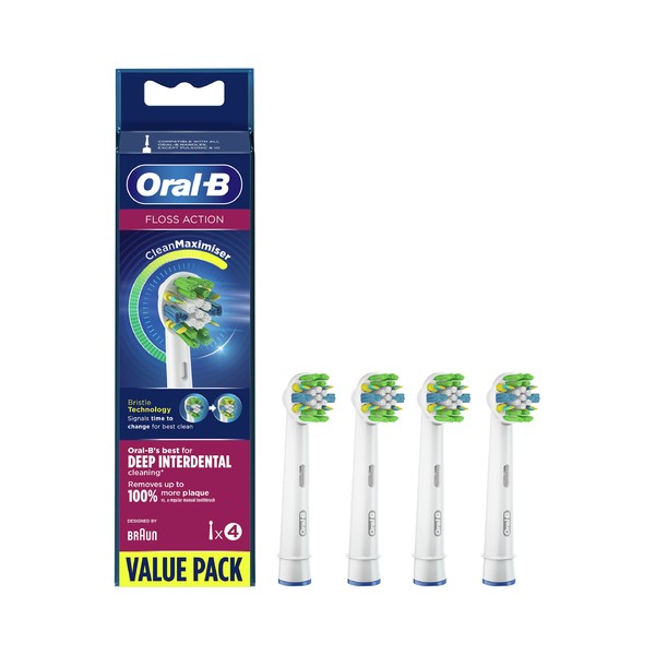 Oral-B FlossAction CleanMaximiser náhradní hlavice 4 ks