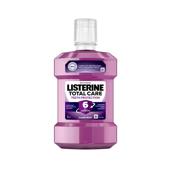 Listerine Total Care Teeth Protection ústní voda 1000 ml