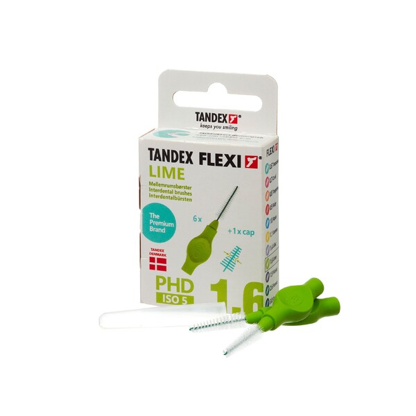 Tandex Flexi 1,6 Lime mezizubní kartáček 6 ks