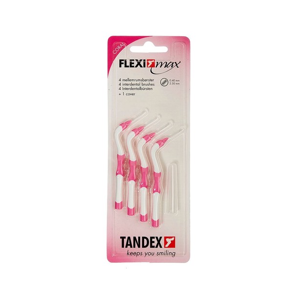 Tandex Flexi Max 0,7 Coral mezizubní kartáček 4 ks