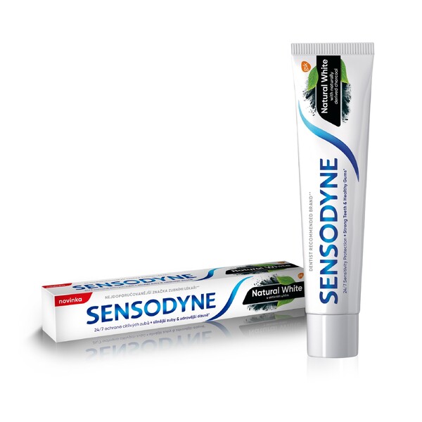 Sensodyne Natural White zubní pasta 75 ml