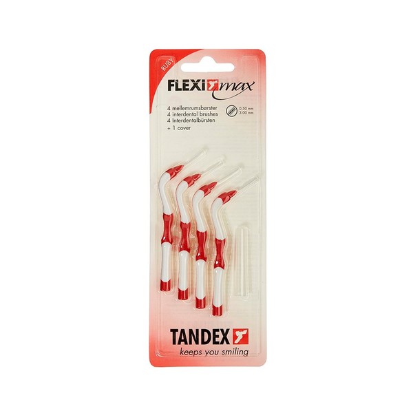 Tandex Flexi Max 0,9 Ruby mezizubní kartáček 4 ks