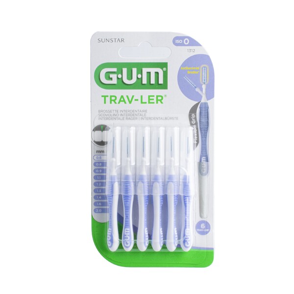 GUM Trav-Ler mezizubní kartáčky 0,6 mm 6 ks