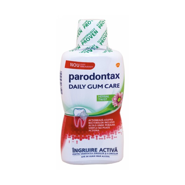 Parodontax Daily Gum Care Herbal Twist ústní voda 500 ml