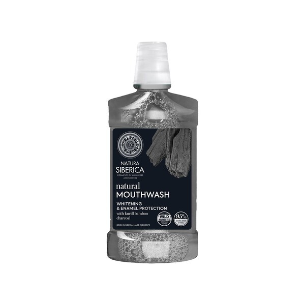 Natura Siberica Whitening & Enamel Protection ústní voda 520 ml