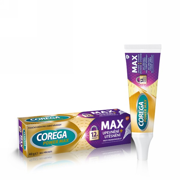 Corega Max Upevnění+Utěsnění fixační krém 40 g