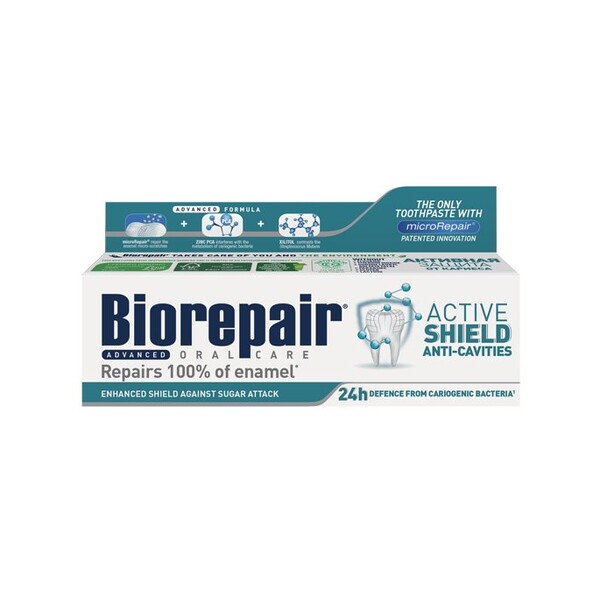 BioRepair Advanced Active Shield zubní pasta 75 ml