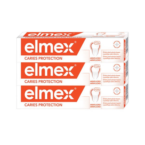 Elmex zubní pasta 3×75 ml
