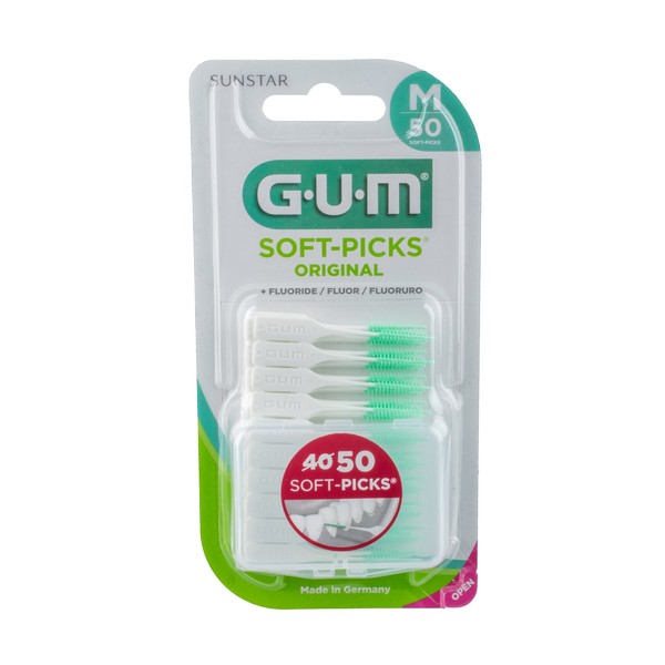 GUM Soft Picks Original Regular/Medium mezizubní kartáček 50 ks