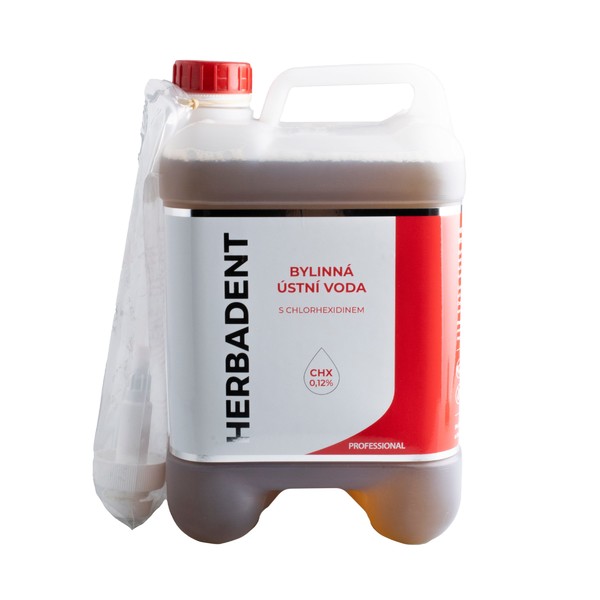 Herbadent Professional CHX ústní voda 5 000 ml