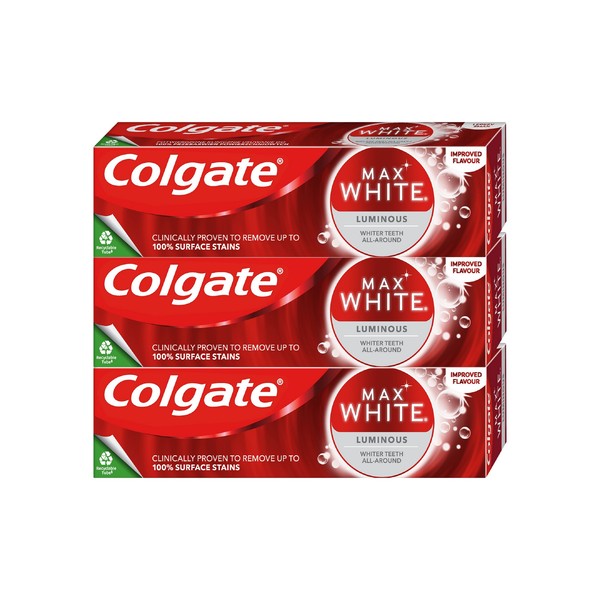 Colgate Max White One Luminous zubní pasta 3x75ml