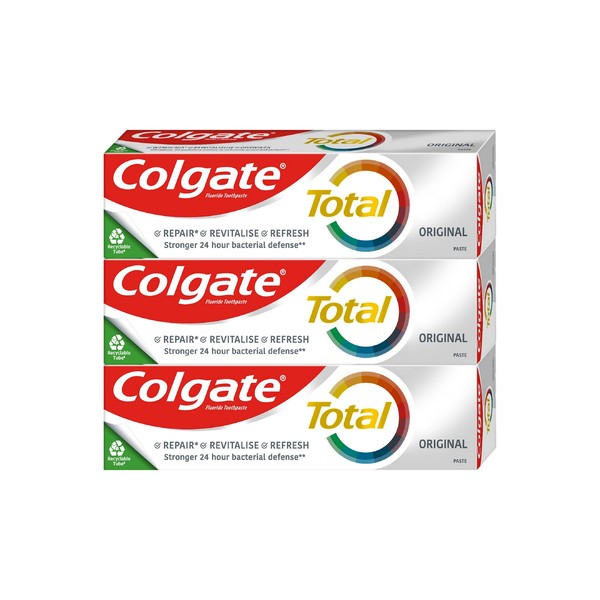 Colgate Total Original zubní pasta 3x75ml