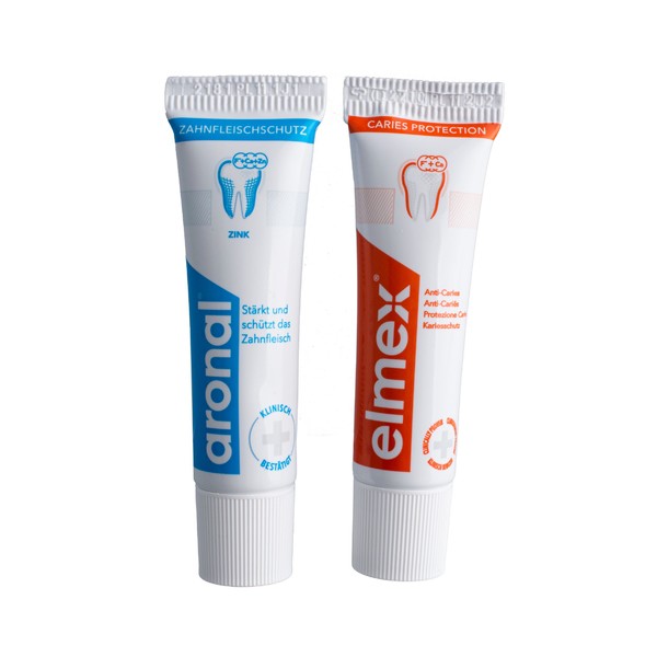 Aronal + Elmex zubní pasta 2x12 ml