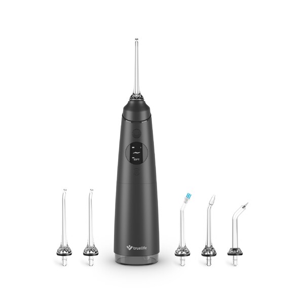 Levně TrueLife AquaFloss Compact C300 Black ústní sprcha