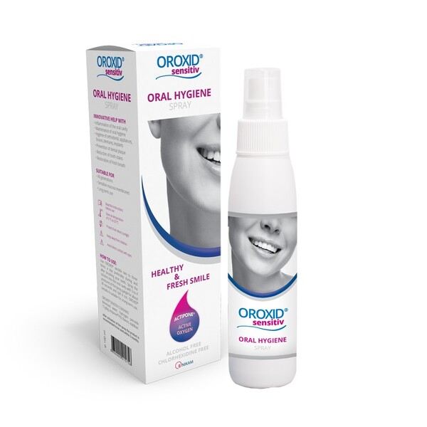 Oroxid Sensitiv sprej pro ústní hygienu 100 ml