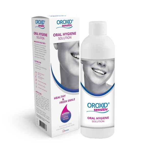 Oroxid Sensitiv roztok pro ústní hygienu 250 ml