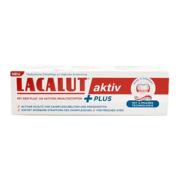 Lacalut Aktiv Plus zubní pasta 75 ml