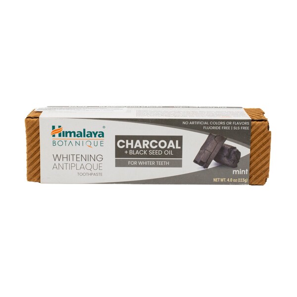 Himalaya Botanique Whitening Charcoal zubní pasta 113 g