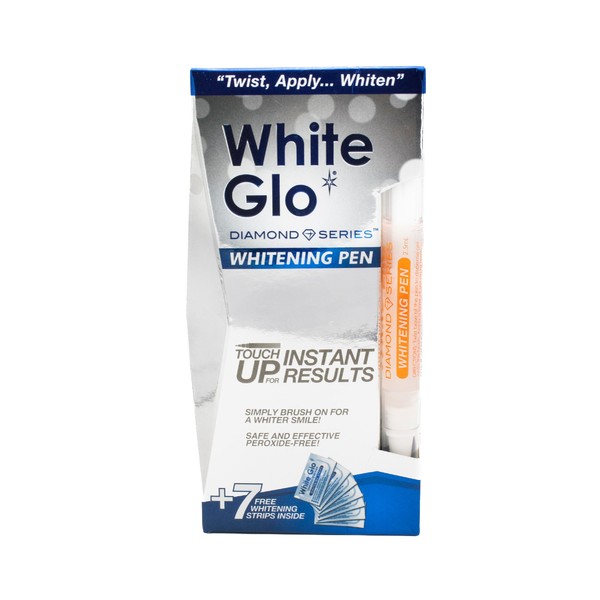 White Glo bělicí pero + 7 bělicích pásek