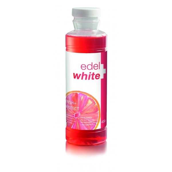 Edel+White Fresh + Protect ústní voda 400 ml
