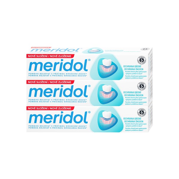 Meridol zubní pasta 3x75 ml