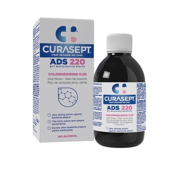 Curasept ADS 220 ústní voda 200 ml