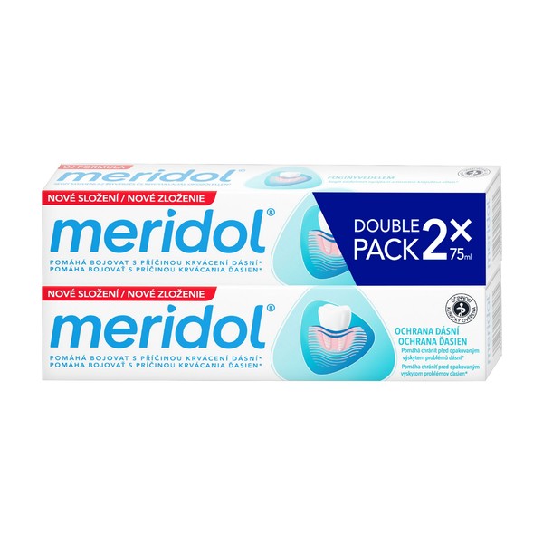 Meridol zubní pasta 2x75 ml
