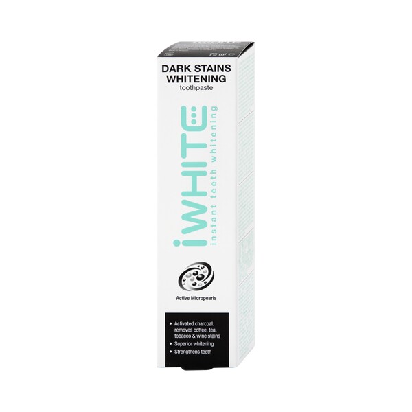 iWhite Dark Stains zubní pasta 75 ml