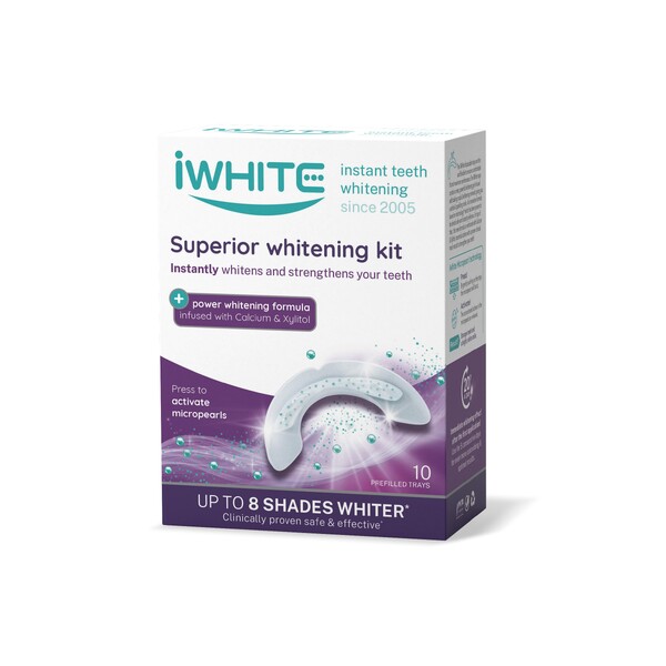 iWhite Superior sada na bělení zubů 10 × 0,8 g