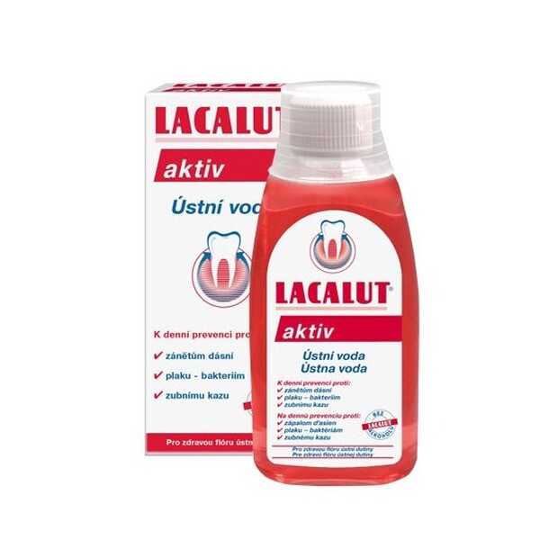 Lacalut Aktiv ústní voda 300 ml