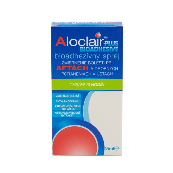 Aloclair plus Bioadhesive sprej 15 ml