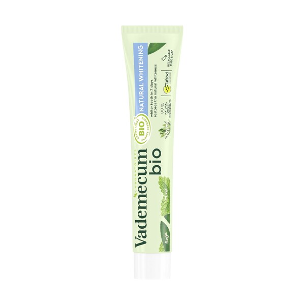 Vademecum BIO Natural Whitening zubní pasta 75 ml