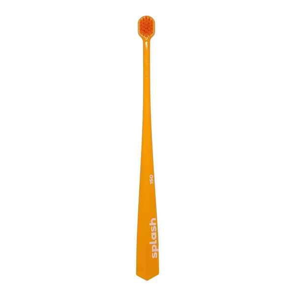 Levně Splash Brush 150 zubní kartáček oranžový