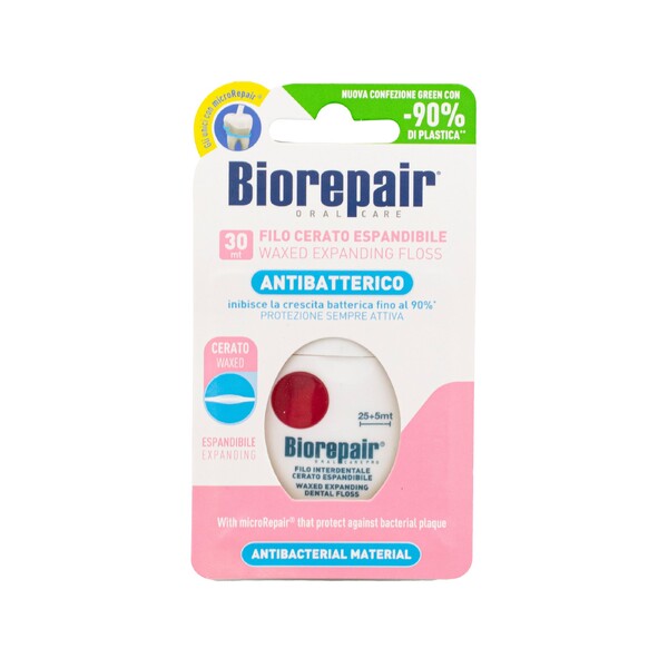 Levně BioRepair Expanding voskovaná zubní nit 30 m