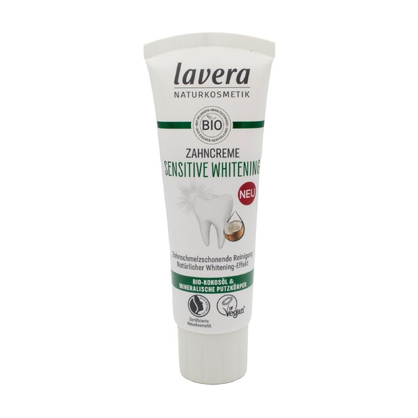 Levně Lavera Sensitive Whitening zubní pasta 75 ml